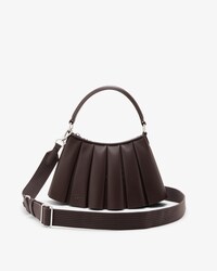 Borsa piccola in pelle Lenglen della sfilata
