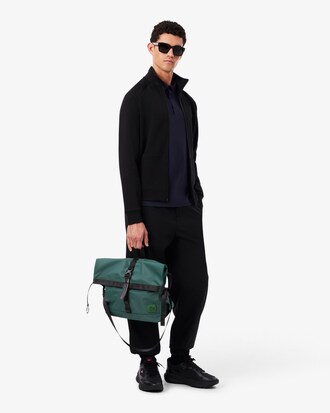 Borsa messenger grande Lacoste in Motion