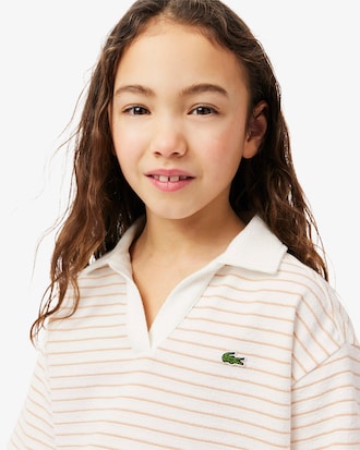 Polo in spugna a righe