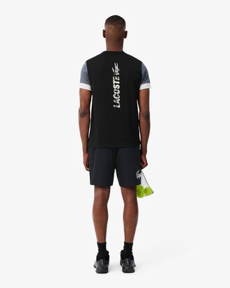 Shorts sportivi idrorepellenti colorblock