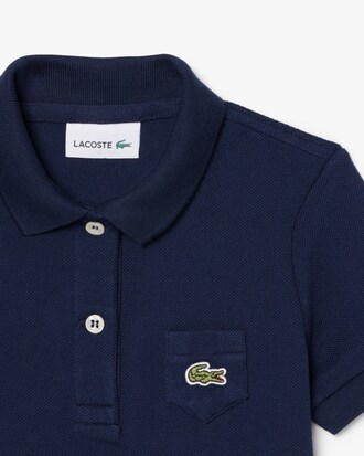 Abito polo in piqu&eacute;
