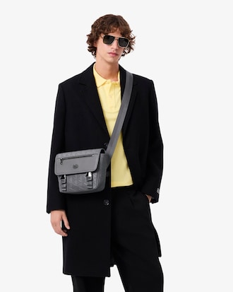 Borsa messenger piccola in pelle Chantaco