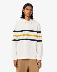 Polo da rugby relaxed fit a righe