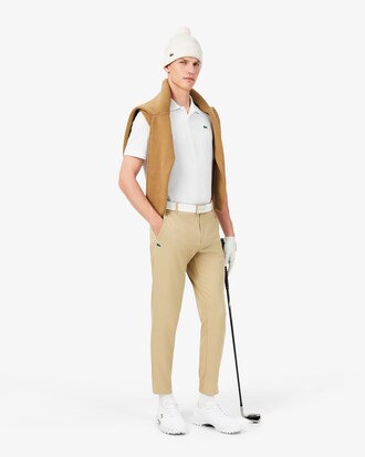Berretto da golf in misto lana elasticizzato
