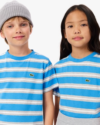 T-shirt in cotone a righe