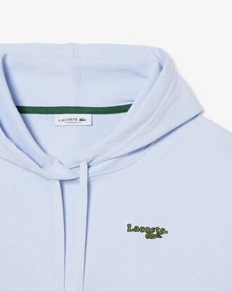 Felpa oversize con cappuccio e logo