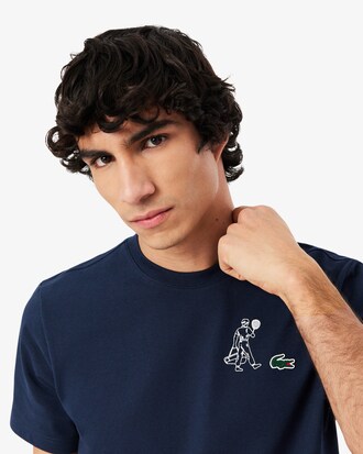 T-shirt da tennis stampata Ultra-Dry