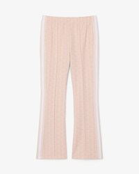 Pantaloni della tuta svasati con monogramma