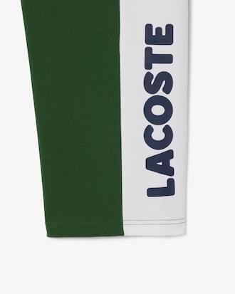 Pantaloni homewear stampati in tessuto felpato