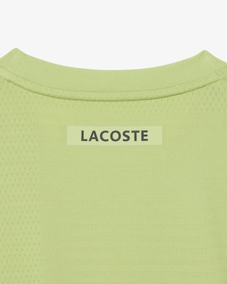 T-shirt tennis Ultra Dry elasticizzata in jacquard