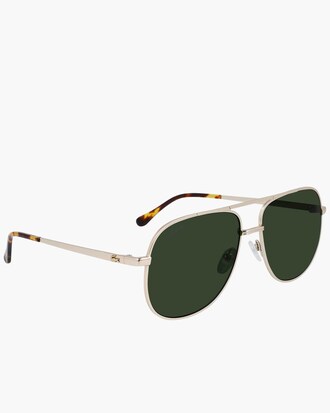Occhiali stile navigator in metallo Signature 101