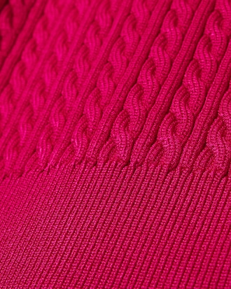 Maglione girocollo a trecce Runway