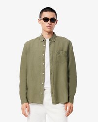 Camicia di lino regular fit