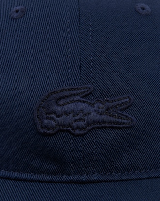 Cappellino in twill di cotone con stemma