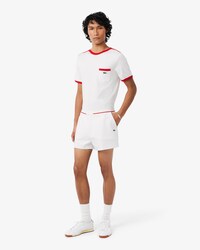 Shorts regular fit con bordo a contrasto Archive Re-edition