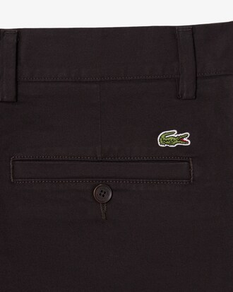 Pantaloni chino elasticizzati slim fit in twill