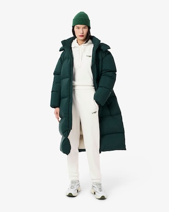 Felpa oversize con cappuccio e logo