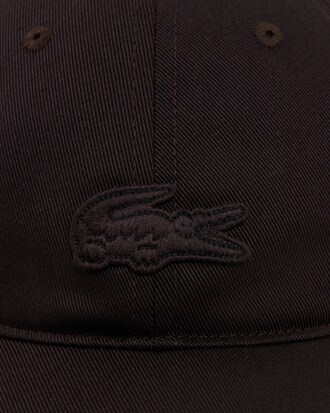 Cappellino in twill di cotone con stemma