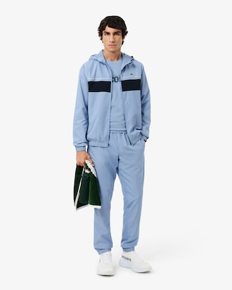 Pantaloni da tuta sportiva in taffet&agrave; a rombi