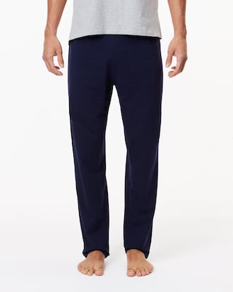 Completo pigiama lungo in cotone colorblock