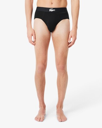 Set di 3 slip in jersey elasticizzato