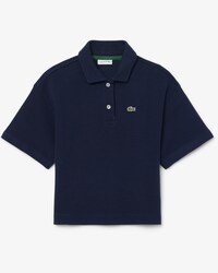Polo oversize in piqu&eacute;   