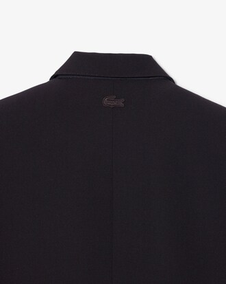 Blazer doppiopetto in twill di lana Runway