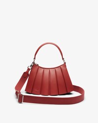 Borsa piccola in pelle Lenglen della sfilata
