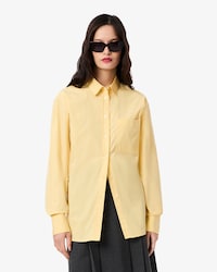 Camicia oversize in popeline di cotone