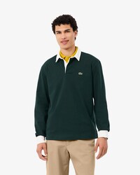 Polo da rugby relaxed fit in jersey