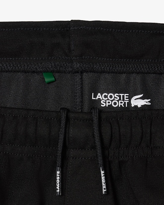 Pantaloni sportivi in tessuto felpato con dettaglio a righe