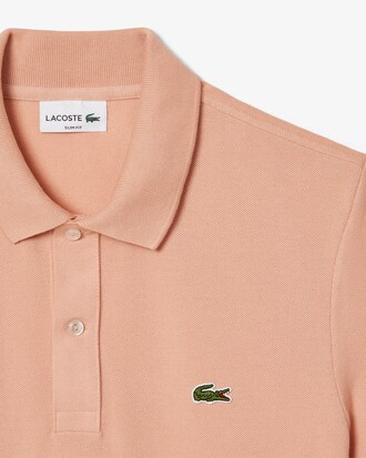 Polo slim fit in piqué L.12.12