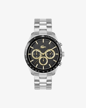 Orologio cronografo in acciaio Boston