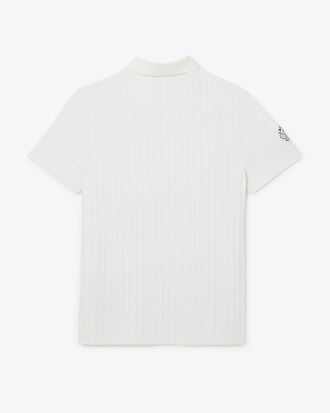 Polo da tennis Ultra Dry con badge Accent Heritage