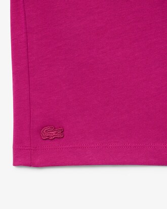 T-shirt in cotone oversize con stemma