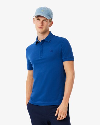 Polo regular fit in piqué elasticizzato Paris