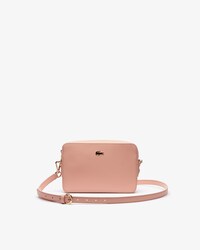 Borsa a tracolla quadrata Chantaco in pelle piqu&eacute; da donna