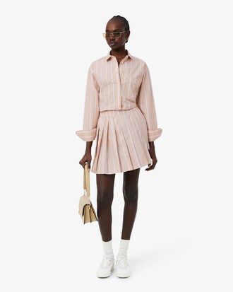 Camicia oversize in popeline di cotone