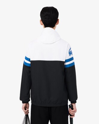 Giacca con cappuccio impermeabile da tennis