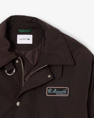 Giacca aviator con marchio impermeabile
