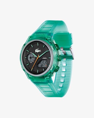 Orologio analogico e digitale in silicone LC33