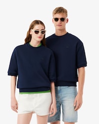 Felpa a maniche corte relaxed fit