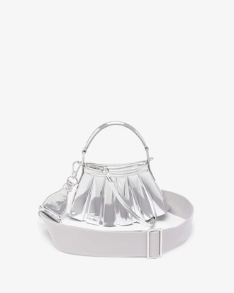 Borsellino XXS Lenglen in pelle effetto specchio Runway