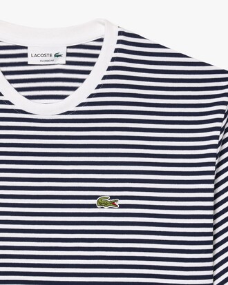 T-shirt in cotone pesante a righe