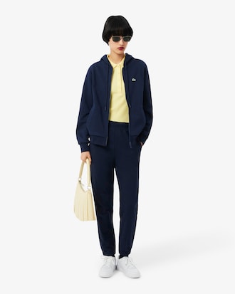 Felpa con cappuccio in pile con zip