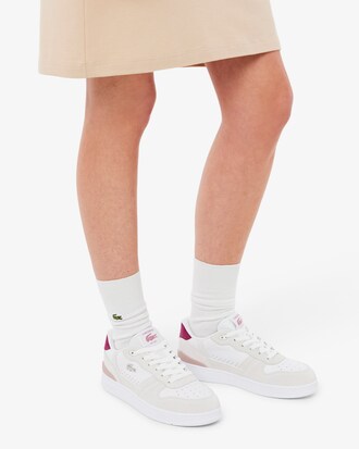 Sneakers da donna in pelle scamosciata T-Clip Set