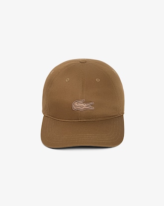 Cappellino in twill di cotone con stemma
