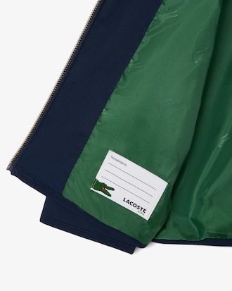 Giacca Harrington in twill impermeabile