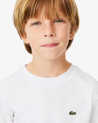 T-shirt in cotone a maniche lunghe