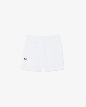 Shorts sportivi in taffet&agrave; a rombi
